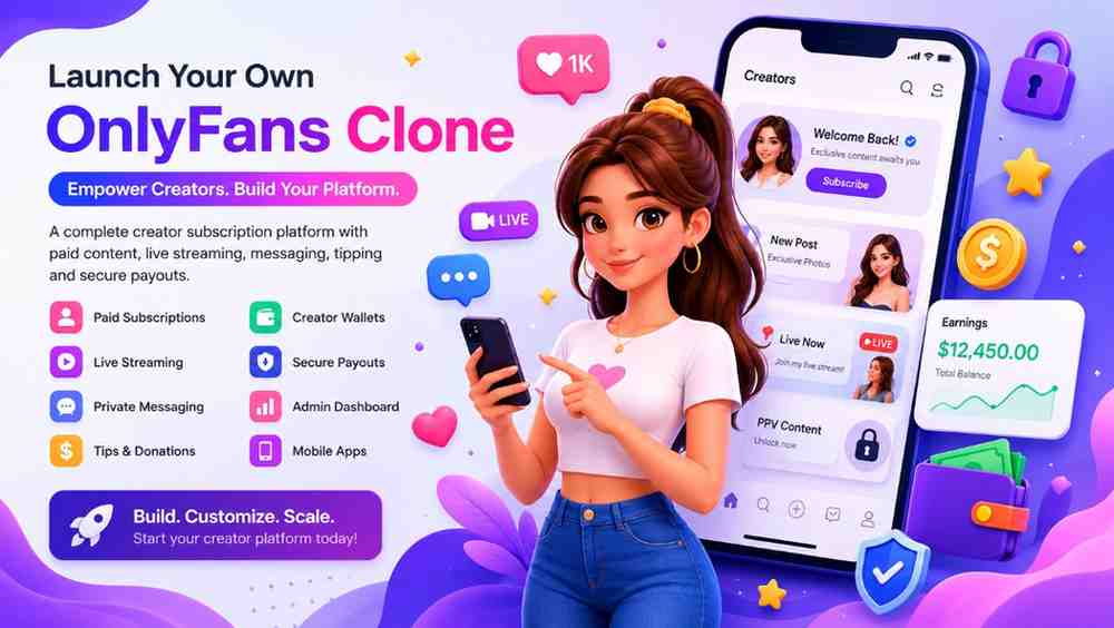 OnlyFans Clone App | White-Label Creator Platform | Miracuves